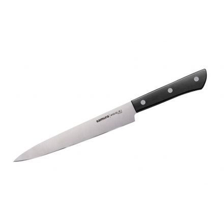Samura Нож кухонный SHR-0045B/A Harakiri для нарезки 196 мм, cталь AUS-8, ABS пластик