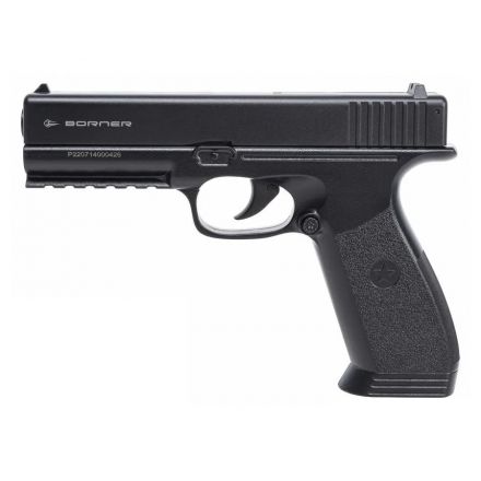 Пневматический пистолет Borner 17 (Glock 17) кал. 4,5 мм, пластик